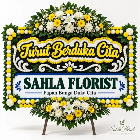 Papan Bunga Duka Medan Denai